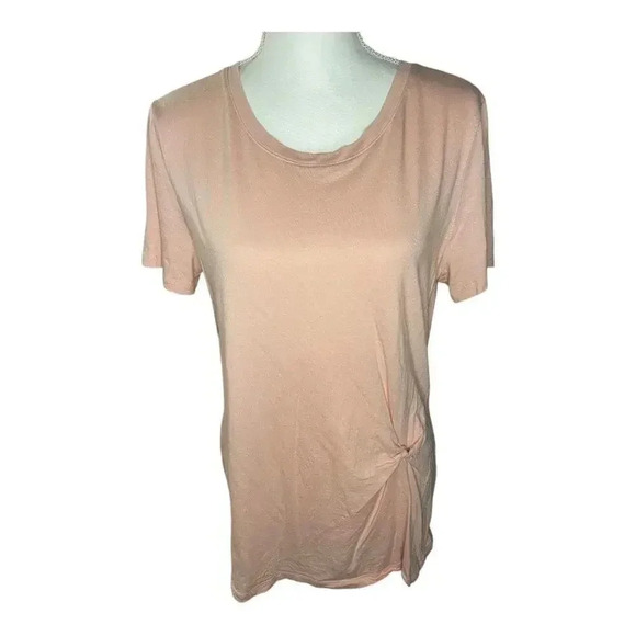 Banana Republic Women’s Medium‎ Light Pink Designer Tee - Picture 1 of 4